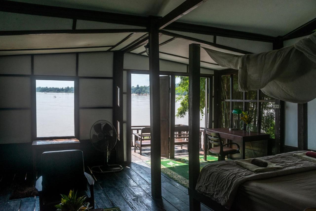 Pomelo Restaurant And Guesthouse - Fishermen & Tammarine Cottages Riverfront - Experience Nature, Culture And Adventure & Tailor-Made Tour Ban Khon Εξωτερικό φωτογραφία