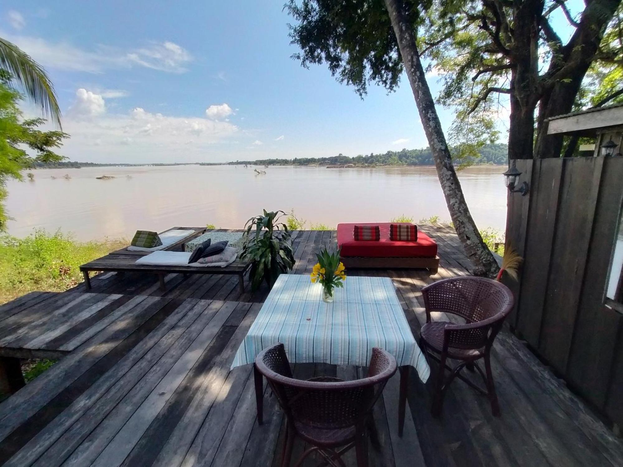 Pomelo Restaurant And Guesthouse - Fishermen & Tammarine Cottages Riverfront - Experience Nature, Culture And Adventure & Tailor-Made Tour Ban Khon Εξωτερικό φωτογραφία